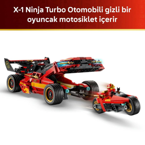 LEGO® NINJAGO® X-1 Ninja Turbo Otomobil 15. Yıl Dönümü 71867