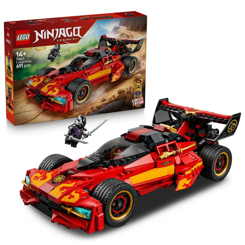 LEGO® NINJAGO® X-1 Ninja Turbo Otomobil 15. Yıl Dönümü 71867
