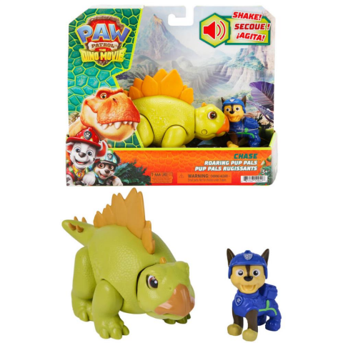 PAW Patrol The Dino Movie Sesli Roaring Pup Pals Figür Seti