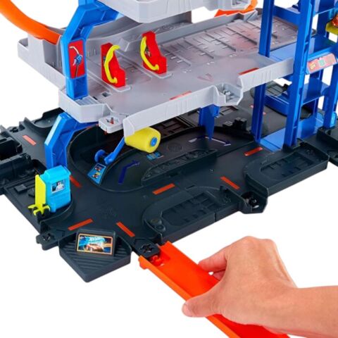 Hot Wheels City Mega Loop Garaj JBM74