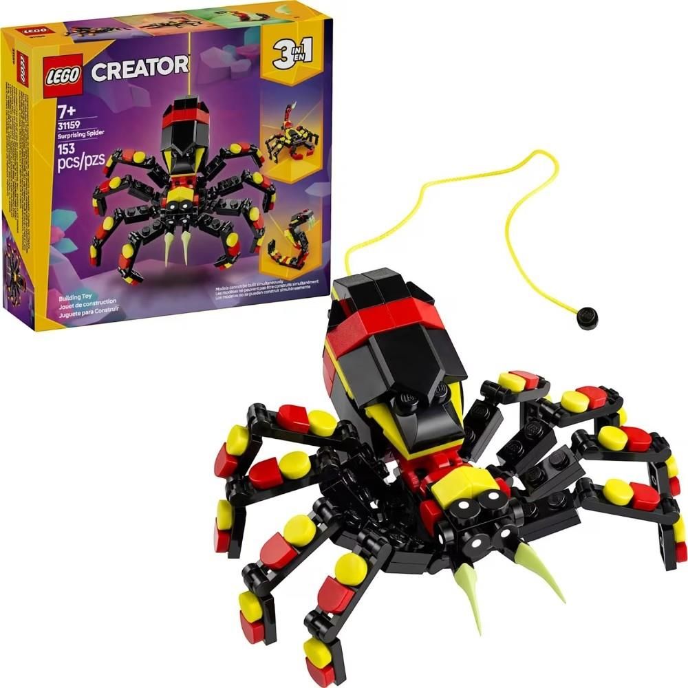 LEGO®31159 Creator Vahşi Hayvanlar: Şaşırtıcı Örümcek 153 Parça
