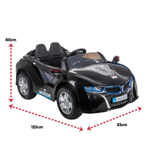 Speedsonic 12V Uzaktan Kumandalı Akülü Araba Siyah