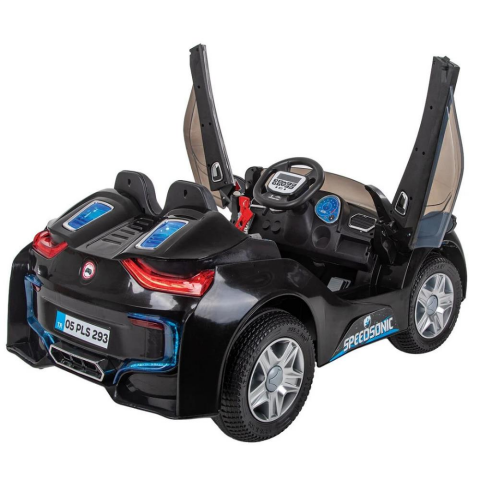 Speedsonic 12V Uzaktan Kumandalı Akülü Araba Siyah