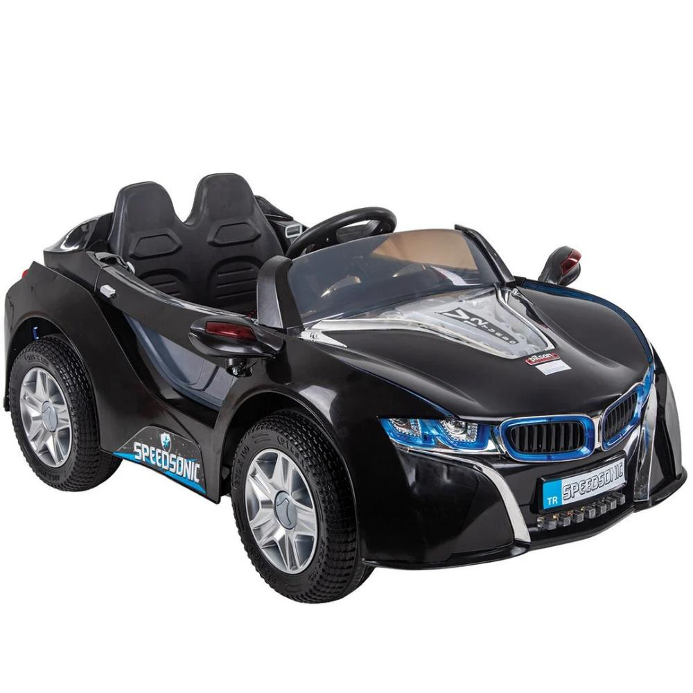 Speedsonic 12V Uzaktan Kumandalı Akülü Araba Siyah