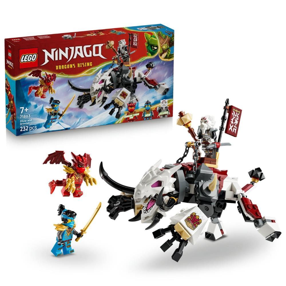 LEGO® NINJAGO® Zilvar ve Ejderha Canavar Grimtak 71863