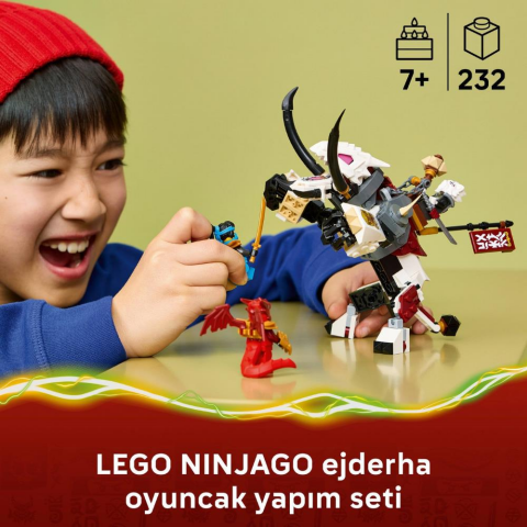 LEGO® NINJAGO® Zilvar ve Ejderha Canavar Grimtak 71863
