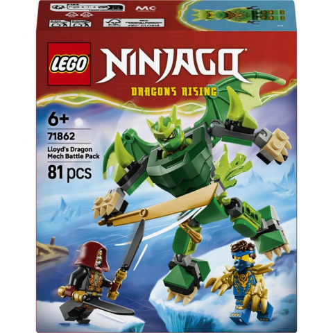 LEGO® NINJAGO® Lloyd’un Ejderha Robotu Savaş Paketi 71862