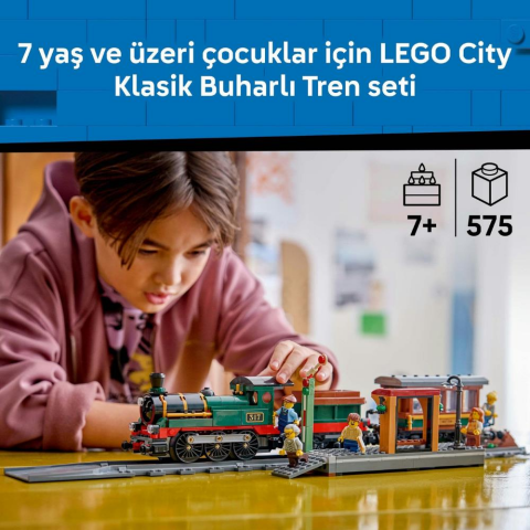LEGO® City Klasik Buharlı Tren 60511