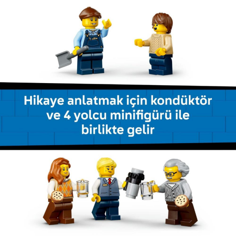 LEGO® City Klasik Buharlı Tren 60511