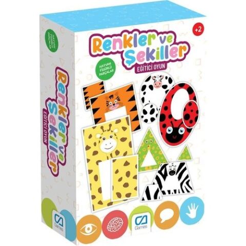 Ca Games-Eğitici Rener ve Şekiller