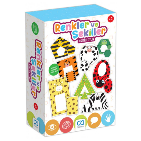 Ca Games-Eğitici Rener ve Şekiller