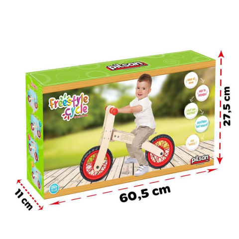 Freestyle Ahşap Denge Bisikleti