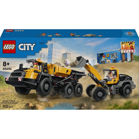 LEGO® City Damperli Kamyon ve Ön Yükleyici 60494