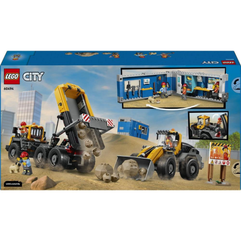 LEGO® City Damperli Kamyon ve Ön Yükleyici 60494