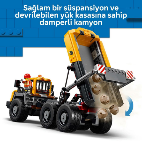 LEGO® City Damperli Kamyon ve Ön Yükleyici 60494