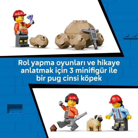 LEGO® City Damperli Kamyon ve Ön Yükleyici 60494