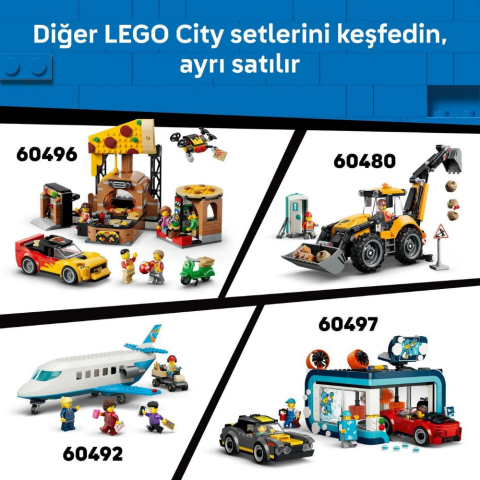 LEGO® City Damperli Kamyon ve Ön Yükleyici 60494