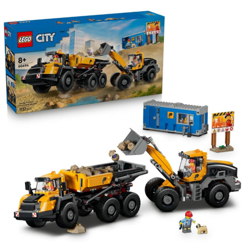 LEGO® City Damperli Kamyon ve Ön Yükleyici 60494