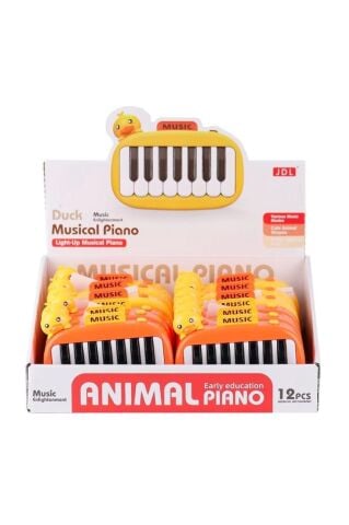 8897-1B Ördek Işıklı Müzikal Piano