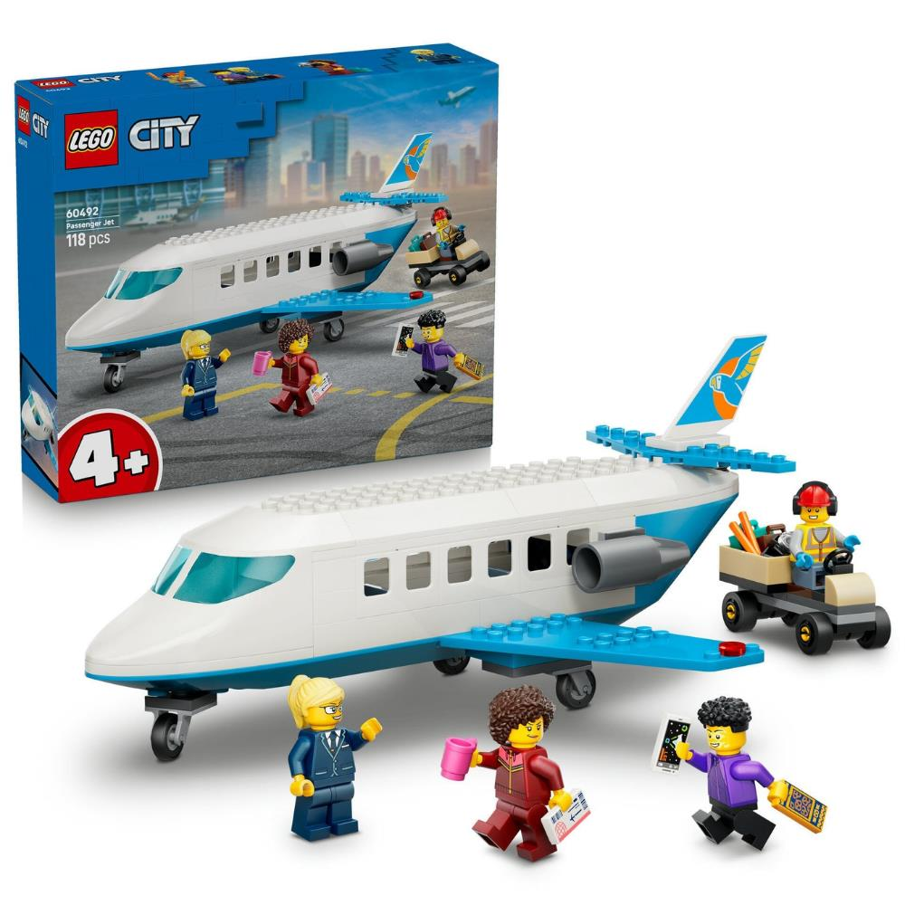 LEGO® City Yolcu Jeti 60492