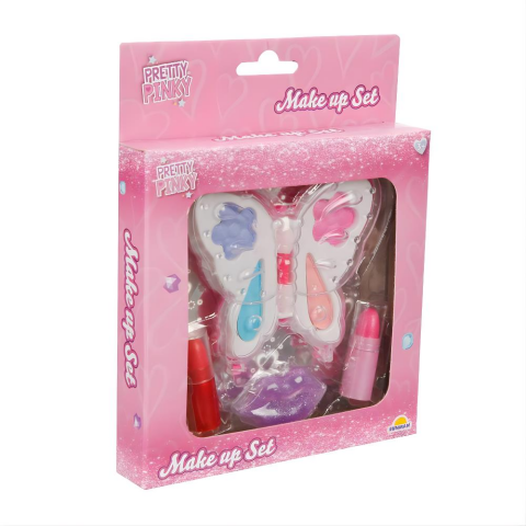 Pretty Pinky Mini Makyaj Seti Kelebek Çiçek
