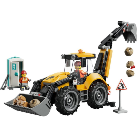 LEGO® City Sarı Kazıcı Yükleyici 60480
