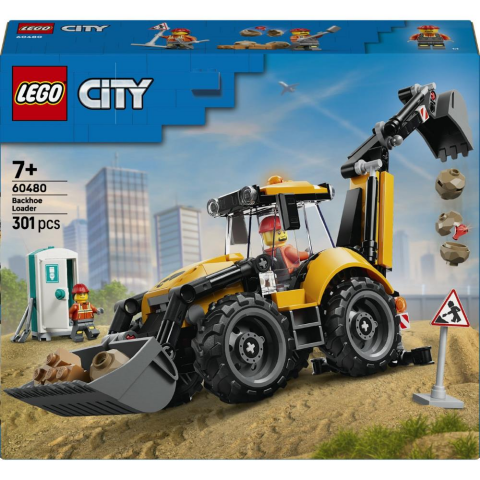LEGO® City Sarı Kazıcı Yükleyici 60480
