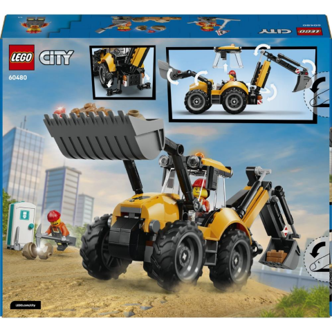 LEGO® City Sarı Kazıcı Yükleyici 60480