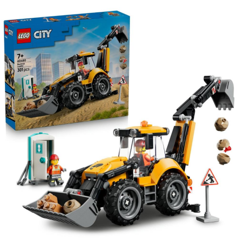 LEGO® City Sarı Kazıcı Yükleyici 60480