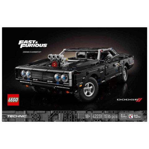 42231 LEGO® Technic Fast and Furious Dodge Charger R/T Araba