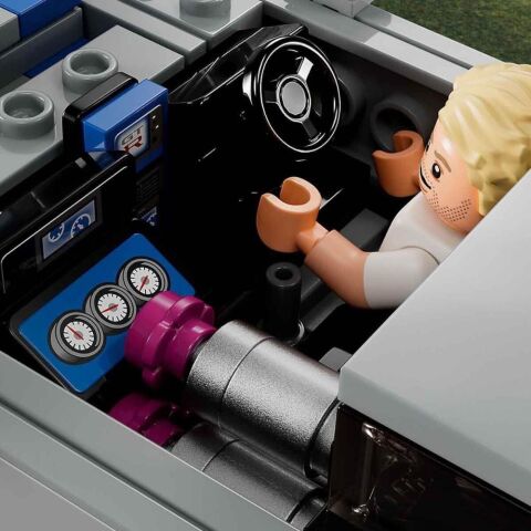 LEGO® Speed Champions Daha Hızlı Daha Öfkeli Nissan Skyline GT-R (R34) 76917 - 9 Yaş ve Üzeri Çocuklar için Yarış Arabası Modeli İçeren Koleksiyonluk ve Sergilenebilir Yaratıcı Oyuncak Model Yapım Seti (319 Parça) 4