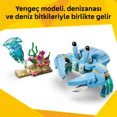 LEGO Creator 3'ü 1 arada deniz hayvanları