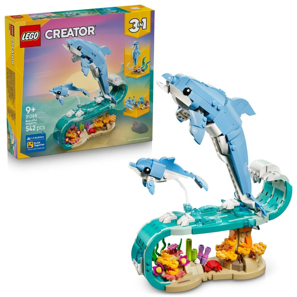 LEGO Creator 3'ü 1 arada deniz hayvanları