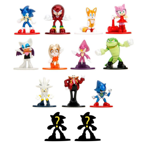 Sonic the Hedgehog Sürpriz Paket Nano Koleksiyon Figürleri Asorti