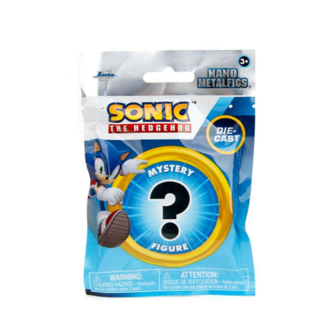 Sonic the Hedgehog Sürpriz Paket Nano Koleksiyon Figürleri Asorti