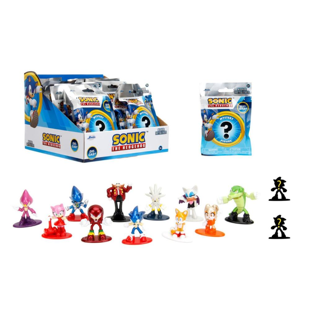 Sonic the Hedgehog Sürpriz Paket Nano Koleksiyon Figürleri Asorti