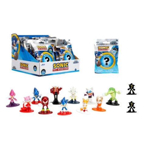 Sonic the Hedgehog Sürpriz Paket Nano Koleksiyon Figürleri Asorti