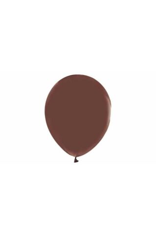 12'' Baskı Balonu Kahverengi