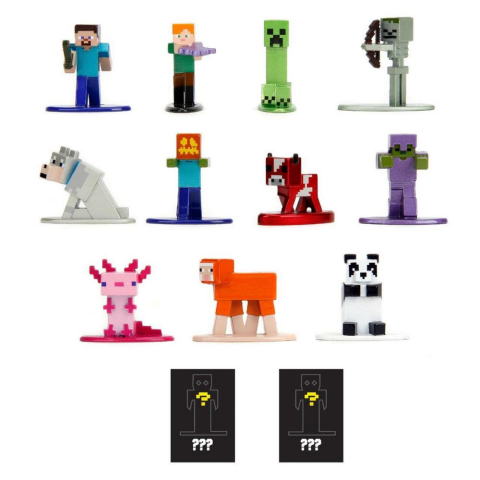 Minecraft Sürpriz Paket Nano Figürleri