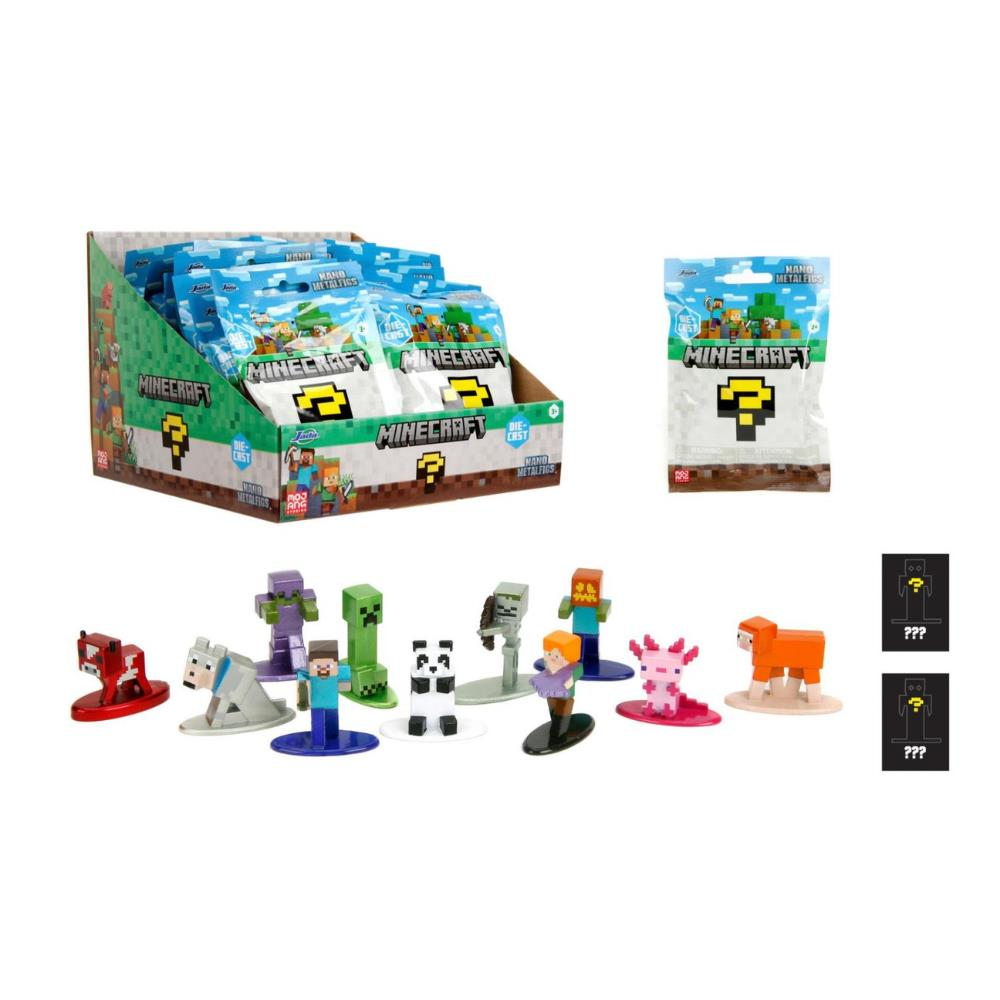 Minecraft Sürpriz Paket Nano Figürleri