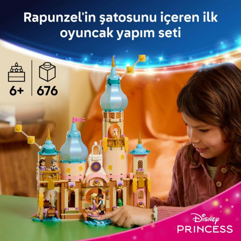 LEGO® ǀ Disney Princess Rapunzel’in Şatosu 43297
