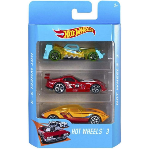 Hot Wheels 3 Lü Araba Seti K5904