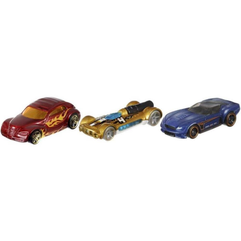 Hot Wheels 3 Lü Araba Seti K5904