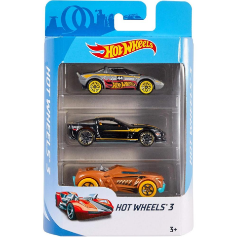 Hot Wheels 3 Lü Araba Seti K5904