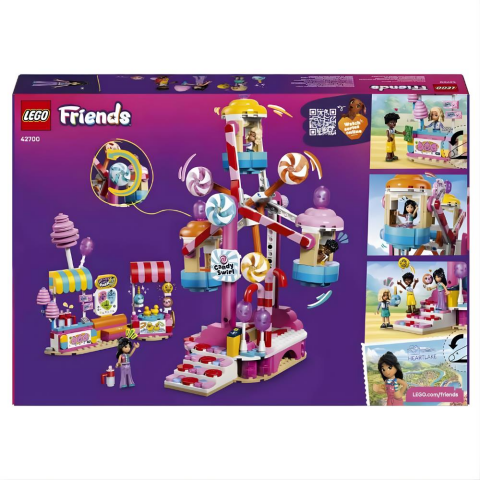 42700 LEGO® Friends Şeker ve Kapkek Dönme Dolabı Yapım Seti