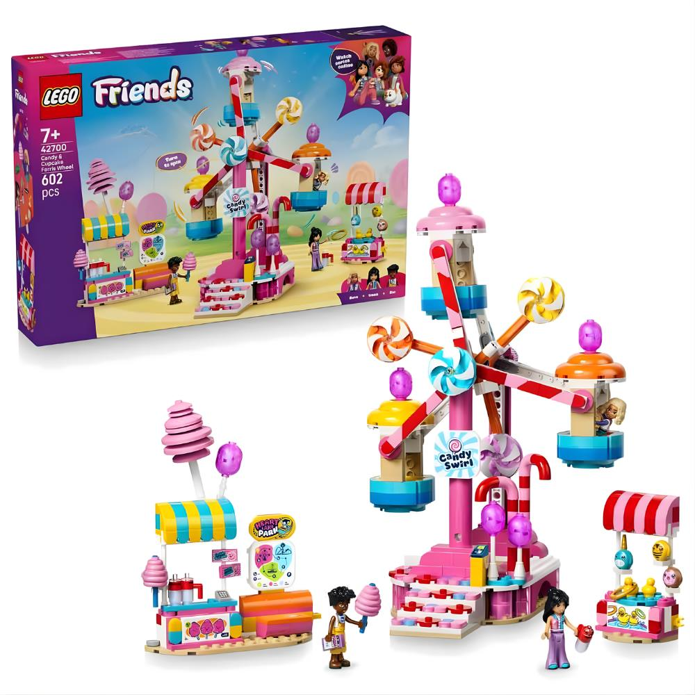 42700 LEGO® Friends Şeker ve Kapkek Dönme Dolabı Yapım Seti