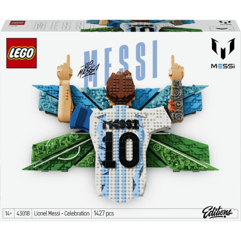 LEGO® Editions Lionel Messi – Kutlama Yapım Seti 43018