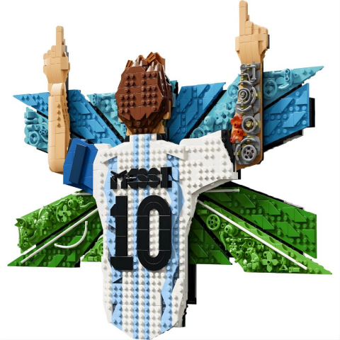 LEGO® Editions Lionel Messi – Kutlama Yapım Seti 43018