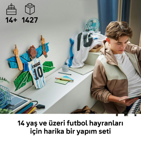 LEGO® Editions Lionel Messi – Kutlama Yapım Seti 43018