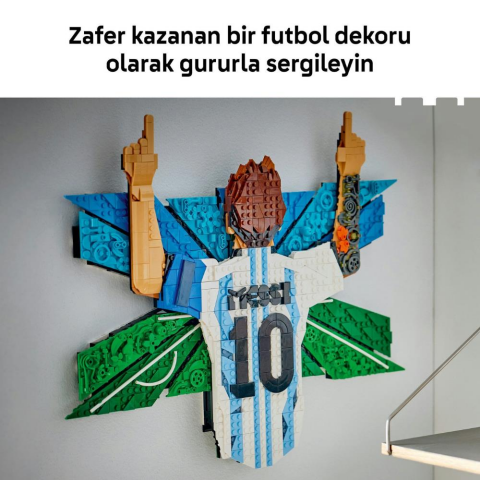 LEGO® Editions Lionel Messi – Kutlama Yapım Seti 43018